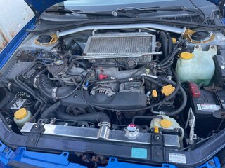 2001 Subaru Impreza WRX II, синий, 1055000 рублей, вид 5