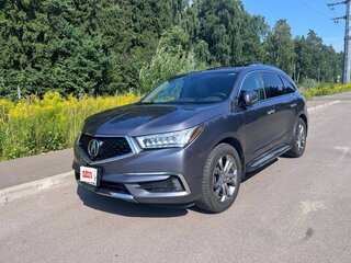 2017 Acura MDX III Рестайлинг 2, серый, 3190000 рублей, вид 1