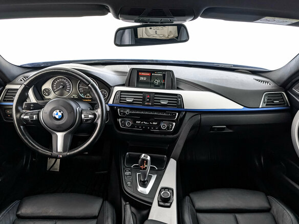2018 BMW 3 серии 330i xDrive VI (F3x) Рестайлинг, синий, 3010000 рублей - вид 13