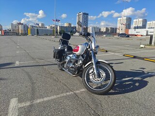 1998 Yamaha XVS400 Drag Star, белый, 360000 рублей, вид 2