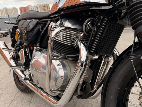 2025 Royal Enfield Continental GT, серебристый, 585000 рублей - вид 8