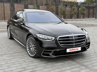 2022 Mercedes-Benz S-Класс 500 4MATIC VII (W223), чёрный, 14250000 рублей, вид 1