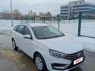 2024 Lada (ВАЗ) Vesta SW I Рестайлинг (NG), белый, 1500000 рублей, вид 4