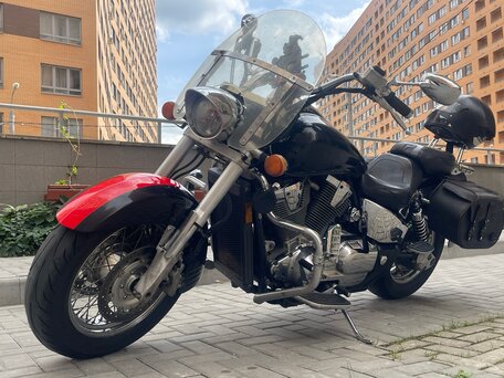 2002 Honda VTX 1800, чёрный, 660000 рублей, вид 1