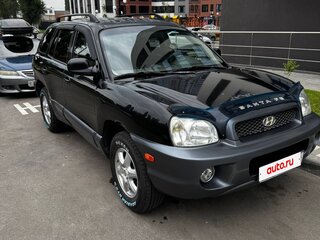 2003 Hyundai Santa Fe I, серый, 427000 рублей, вид 3