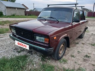 2011 Lada (ВАЗ) 2107, красный, 140000 рублей, вид 2