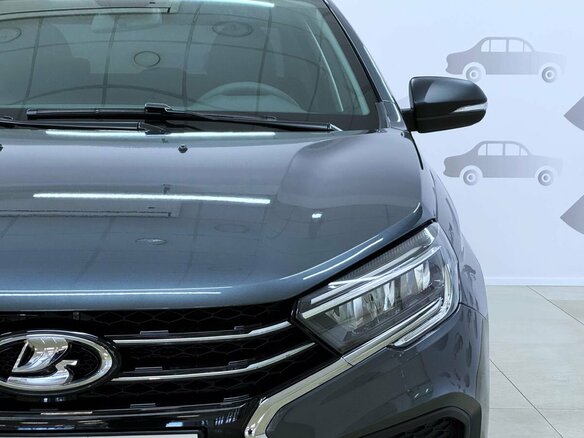 2026 Lada (ВАЗ) Vesta I Рестайлинг (NG), серый - вид 8