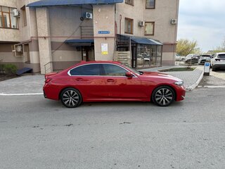 2019 BMW 3 серии 320d VII (G2x), красный, 3400000 рублей, вид 4