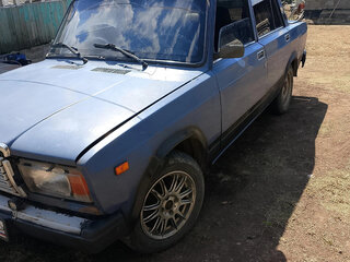 2005 Lada (ВАЗ) 2107, синий, 60000 рублей, вид 1