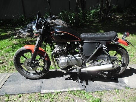 1983 Kawasaki KZ 700, красный, 285000 рублей, вид 2