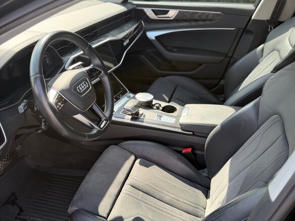 2021 Audi A6 45 TFSI V (C8), чёрный, 4570000 рублей - вид 7