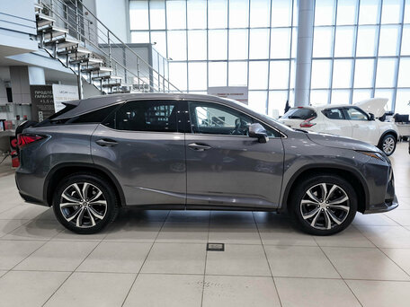 2019 Lexus RX 350 IV Рестайлинг, серый, 3950000 рублей, вид 4