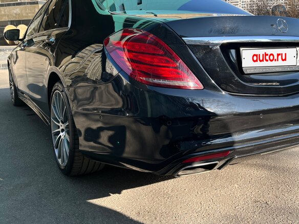 2015 Mercedes-Benz S-Класс 400 Long VI (W222, C217), чёрный, 3300000 рублей - вид 12