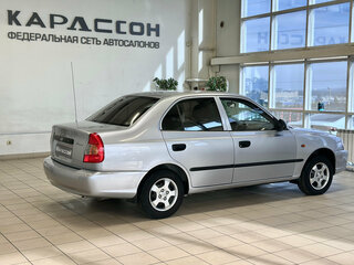 2007 Hyundai Accent ТагАЗ II, серебристый, 457000 рублей, вид 2