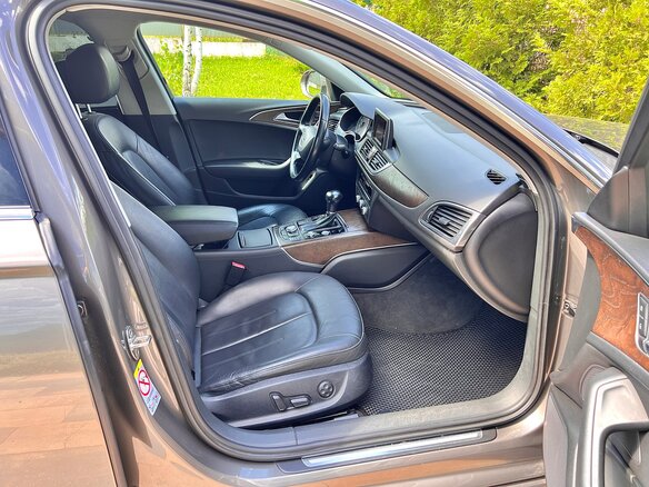 2013 Audi A6 IV (C7), серый, 1430000 рублей - вид 18