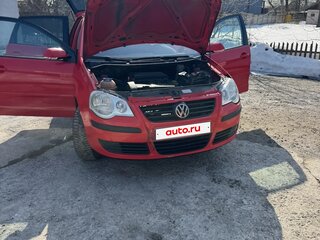 2008 Volkswagen Polo IV Рестайлинг, красный, 510000 рублей, вид 2