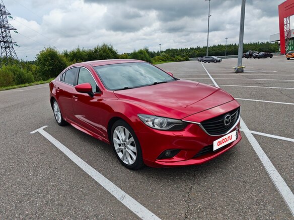 2014 Mazda 6 III (GJ), красный, 1390000 рублей - вид 1