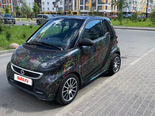 2015 Smart Fortwo II, серый, 550000 рублей, вид 3