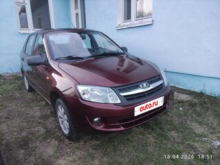 2013 Lada (ВАЗ) Granta I, красный, 300000 рублей, вид 1