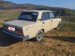 1989 Lada (ВАЗ) 2107, бежевый, 90000 рублей, вид 4