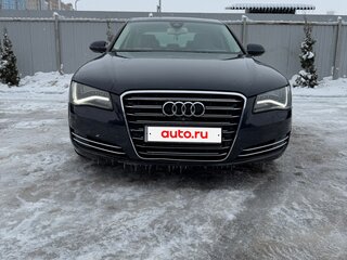 2011 Audi A8 Long III (D4), синий, 1555000 рублей, вид 2
