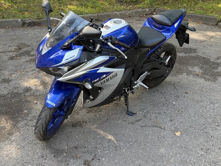 2016 Yamaha YZF-R3, синий, 380000 рублей, вид 2
