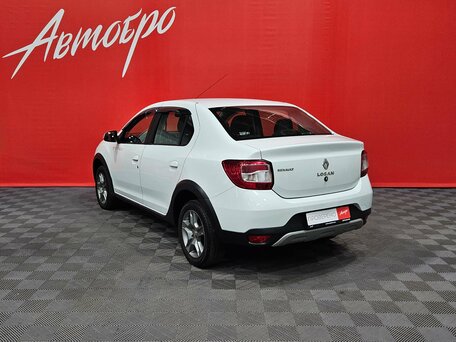 2019 Renault Logan Stepway II Рестайлинг, белый, 1025000 рублей, вид 3