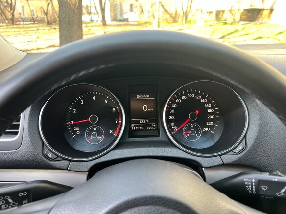 2010 Volkswagen Golf VI, серый - вид 7