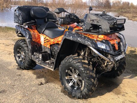 2011 CFMoto CF800-2 (X8), оранжевый, 1200000 рублей, вид 2