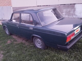 2005 Lada (ВАЗ) 2107, зелёный, 139000 рублей, вид 4