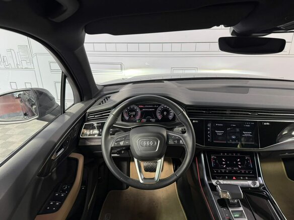 2024 Audi Q7 45 TFSI II (4M) Рестайлинг 2, чёрный, 7999000 рублей - вид 16