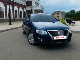 2008 Volkswagen Passat B6, синий, 520000 рублей, вид 4