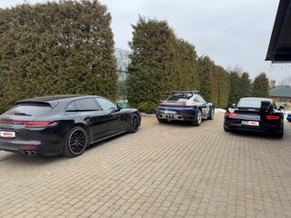 2019 Porsche Panamera GTS Sport Turismo II, чёрный, 8500000 рублей, вид 2