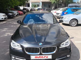 2016 BMW 5 серии 520d VI (F10/F11/F07) Рестайлинг, чёрный, 3150000 рублей, вид 1