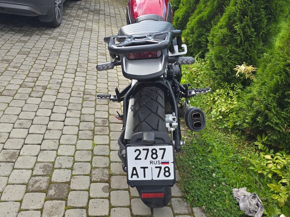 2022 Benelli Leoncino 500 Trail, красный, 390000 рублей - вид 12