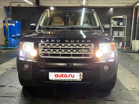 2008 Land Rover Discovery III, синий, вид 2
