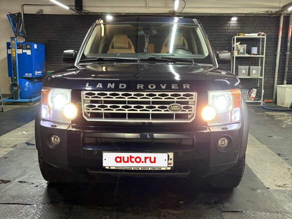 2008 Land Rover Discovery III, синий - вид 1