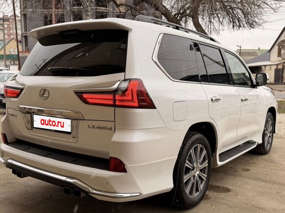 2016 Lexus LX 450d III Рестайлинг 2, белый, 6700000 рублей - вид 4
