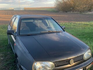 1992 Volkswagen Golf III, чёрный, 160000 рублей, вид 1