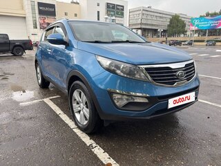 2012 Kia Sportage III, синий, 1150000 рублей, вид 4