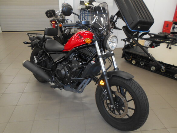 2018 Honda Rebel 500, красный
