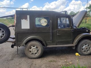 1956 ГАЗ 69, зелёный, 115000 рублей, вид 5
