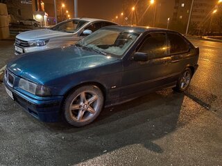 1996 BMW 3 серии Compact 316i III (E36), зелёный, 299999 рублей, вид 2