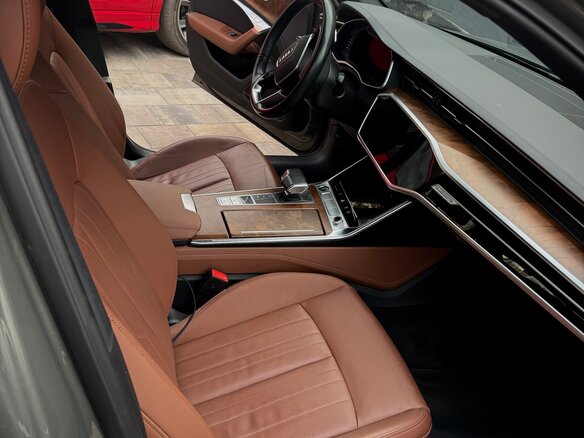 2022 Audi A6 45 TFSI V (C8), серый, 5100000 рублей - вид 8