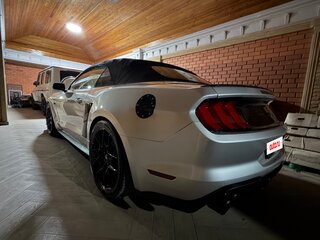 2019 Ford Mustang VI Рестайлинг, синий, 3200000 рублей, вид 3