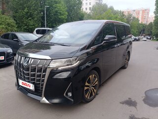 2019 Toyota Alphard III Рестайлинг, чёрный, 4700000 рублей, вид 1