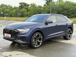 2019 Audi Q8 50 TDI I (4M), синий, 6250000 рублей, вид 3