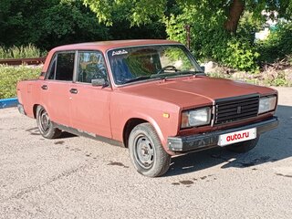 2006 Lada (ВАЗ) 2107, пурпурный, 105000 рублей, вид 2