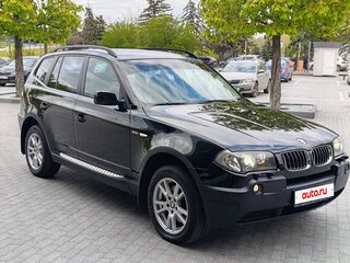 2005 BMW X3 25i I (E83), чёрный, 1460000 рублей, вид 4