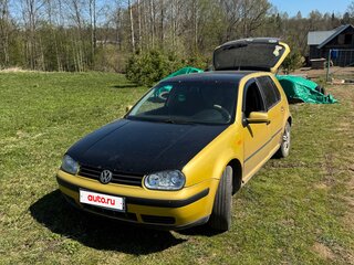1999 Volkswagen Golf IV, золотистый, 170000 рублей, вид 1